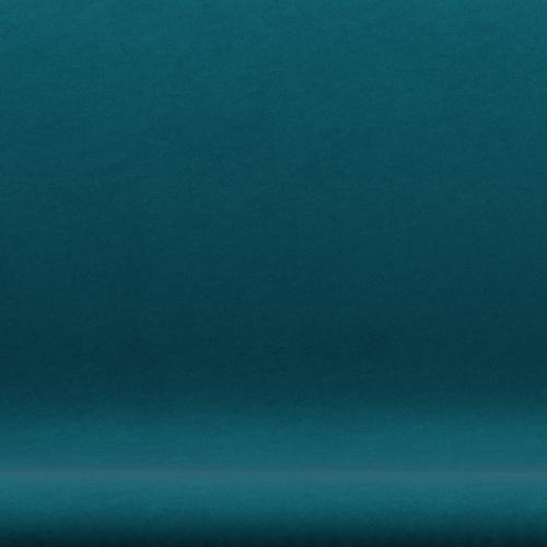 [product_category]-Fritz Hansen Swan Sofa 2 Seater, Black Lacquered/Comfort Green/Blue-Fritz Hansen-3321-C08422-BLLA-FRI-6