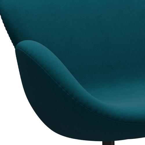 [product_category]-Fritz Hansen Swan Sofa 2 Seater, Black Lacquered/Comfort Green/Blue-Fritz Hansen-3321-C08422-BLLA-FRI-7