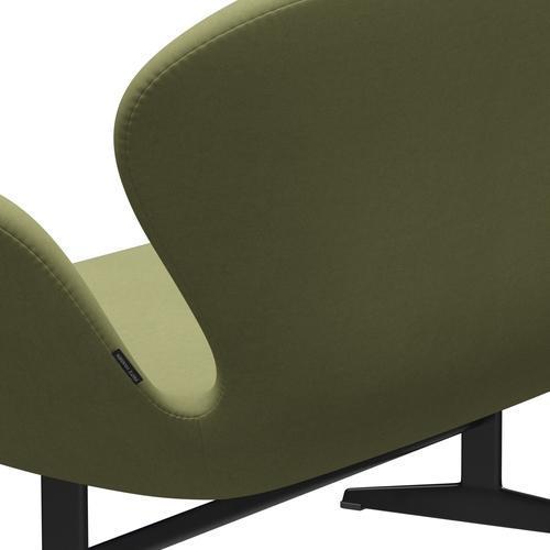 [product_category]-Fritz Hansen Swan Sofa 2 Seater, Black Lacquered/Comfort Grey (68009)-Fritz Hansen-3321-C68009-BLLA-FRI-5