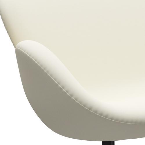 [product_category]-Fritz Hansen Swan Sofa 2 Seater, Black Lacquered/Comfort White-Fritz Hansen-3321-C60005-BLLA-FRI-7