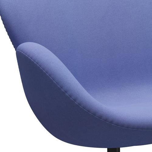 [product_category]-Fritz Hansen Swan Sofa 2 Seater, Black Lacquered/Divina Pastel Blue-Fritz Hansen-3321-DIV676-BLLA-FRI-7