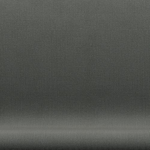 [product_category]-Fritz Hansen Swan Sofa 2 Seater, Black Lacquered/Fiord Brown/Grey-Fritz Hansen-3321-FIO971-BLLA-FRI-6