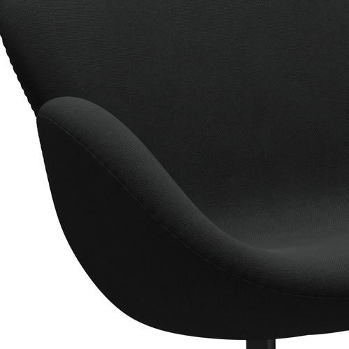 [product_category]-Fritz Hansen Swan Sofa 2 Seater, Black Lacquered/Steelcut Dark Brown (380)-Fritz Hansen-3321-STI380-BLLA-FRI-7