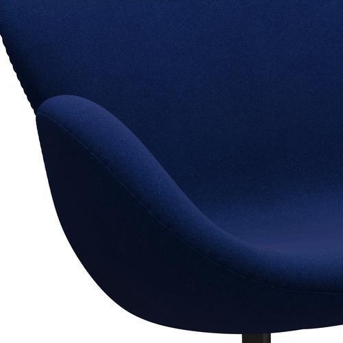 [product_category]-Fritz Hansen Swan Sofa 2 Seater, Black Lacquered/Tonus Royal Blue-Fritz Hansen-3321-TON210-BLLA-FRI-7