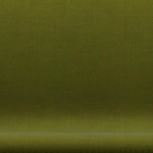 [product_category]-Fritz Hansen Swan Sofa 2 Seater, Brown Bronze/Canvas Light Grass Green-Fritz Hansen-3321-CA0954-BBBASE-FRI-6
