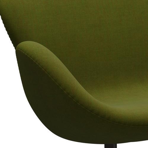 [product_category]-Fritz Hansen Swan Sofa 2 Seater, Brown Bronze/Canvas Light Grass Green-Fritz Hansen-3321-CA0954-BBBASE-FRI-7