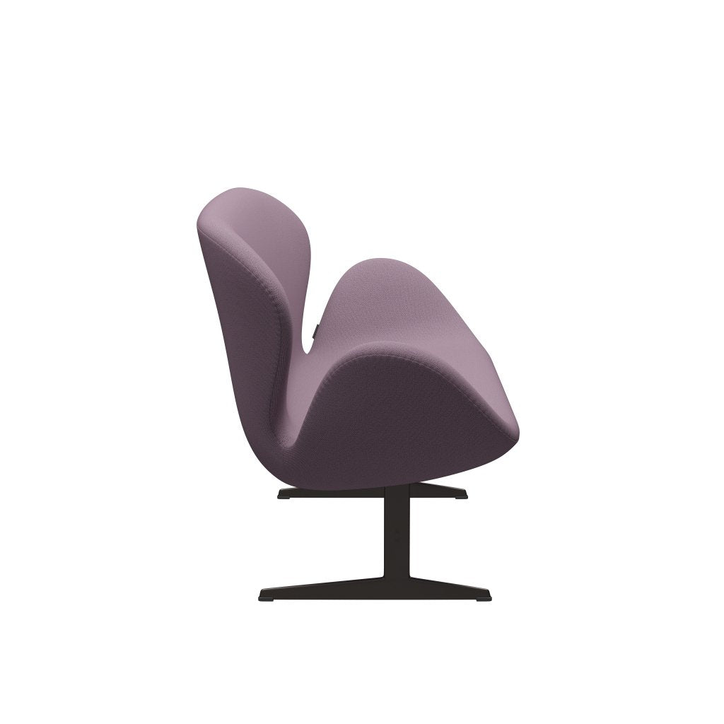 [product_category]-Fritz Hansen Swan Sofa 2 Seater, Brown Bronze/Capture Violet/Brown-Fritz Hansen-3321-CP6202-BBBASE-FRI-3