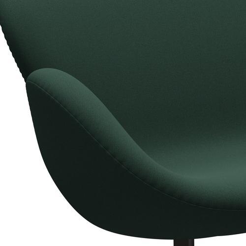 [product_category]-Fritz Hansen Swan Sofa 2 Seater, Brown Bronze/Christianshavn Dark Green Uni-Fritz Hansen-3321-CH1160-BBBASE-FRI-7