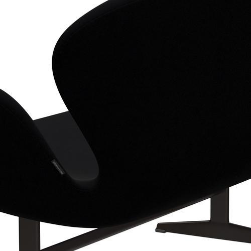 [product_category]-Fritz Hansen Swan Sofa 2 Seater, Brown Bronze/Comfort Black (00050)-Fritz Hansen-3321-C00050-BBBASE-FRI-5