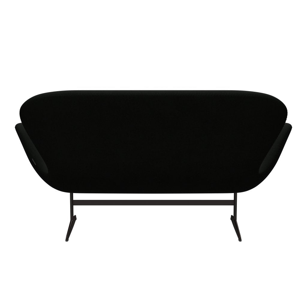 [product_category]-Fritz Hansen Swan Sofa 2 Seater, Brown Bronze/Comfort Black (60009)-Fritz Hansen-3321-C60009-BBBASE-FRI-4