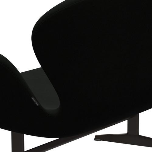 [product_category]-Fritz Hansen Swan Sofa 2 Seater, Brown Bronze/Comfort Black (60009)-Fritz Hansen-3321-C60009-BBBASE-FRI-5