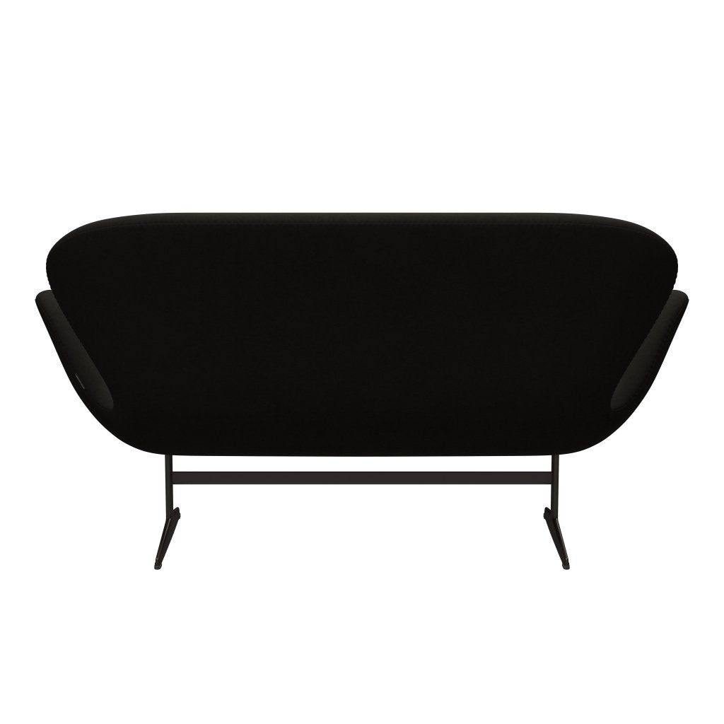 [product_category]-Fritz Hansen Swan Sofa 2 Seater, Brown Bronze/Comfort Black (61013)-Fritz Hansen-3321-C61013-BBBASE-FRI-4
