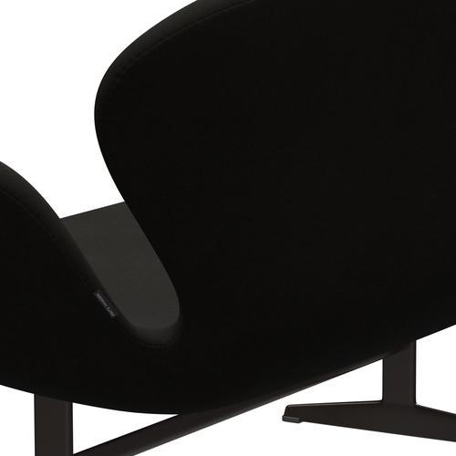 [product_category]-Fritz Hansen Swan Sofa 2 Seater, Brown Bronze/Comfort Black (61013)-Fritz Hansen-3321-C61013-BBBASE-FRI-5