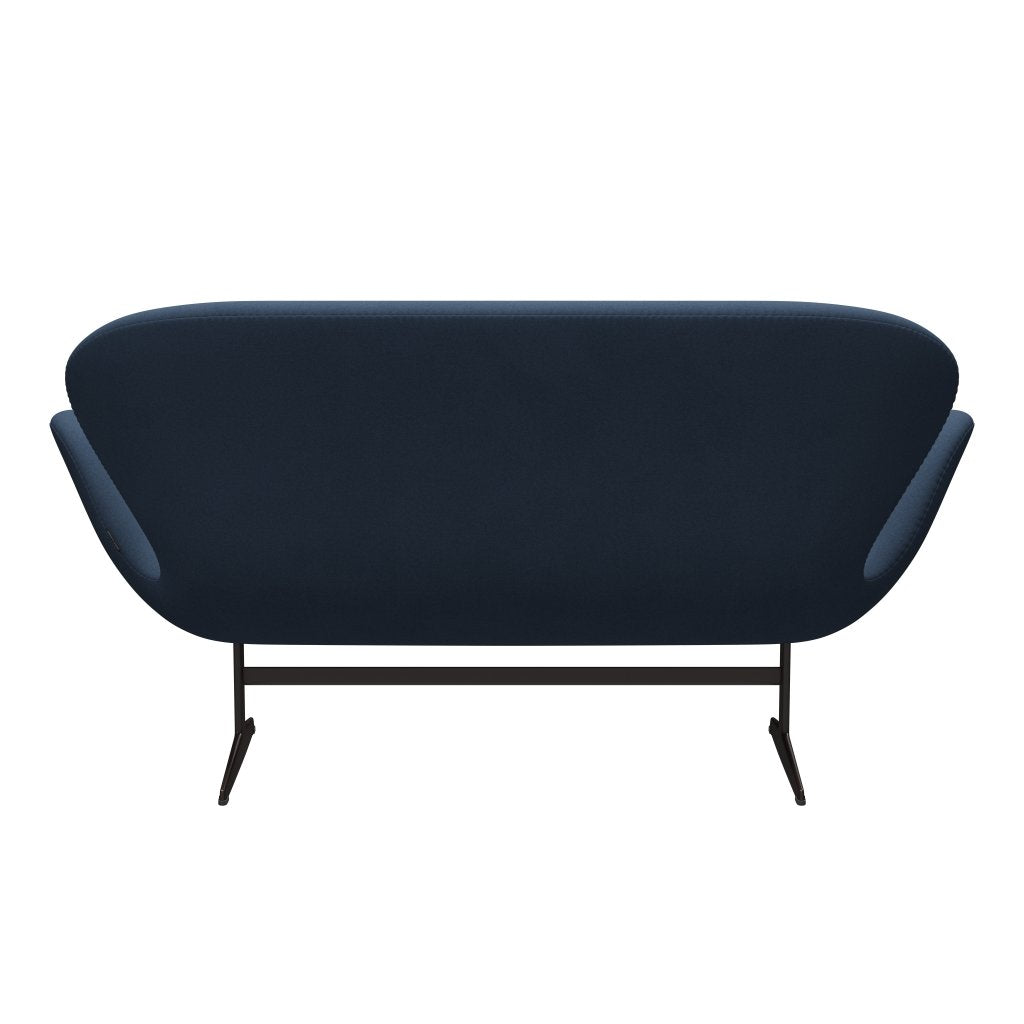 [product_category]-Fritz Hansen Swan Sofa 2 Seater, Brown Bronze/Comfort Dark Grey (09074)-Fritz Hansen-3321-C09074-BBBASE-FRI-4