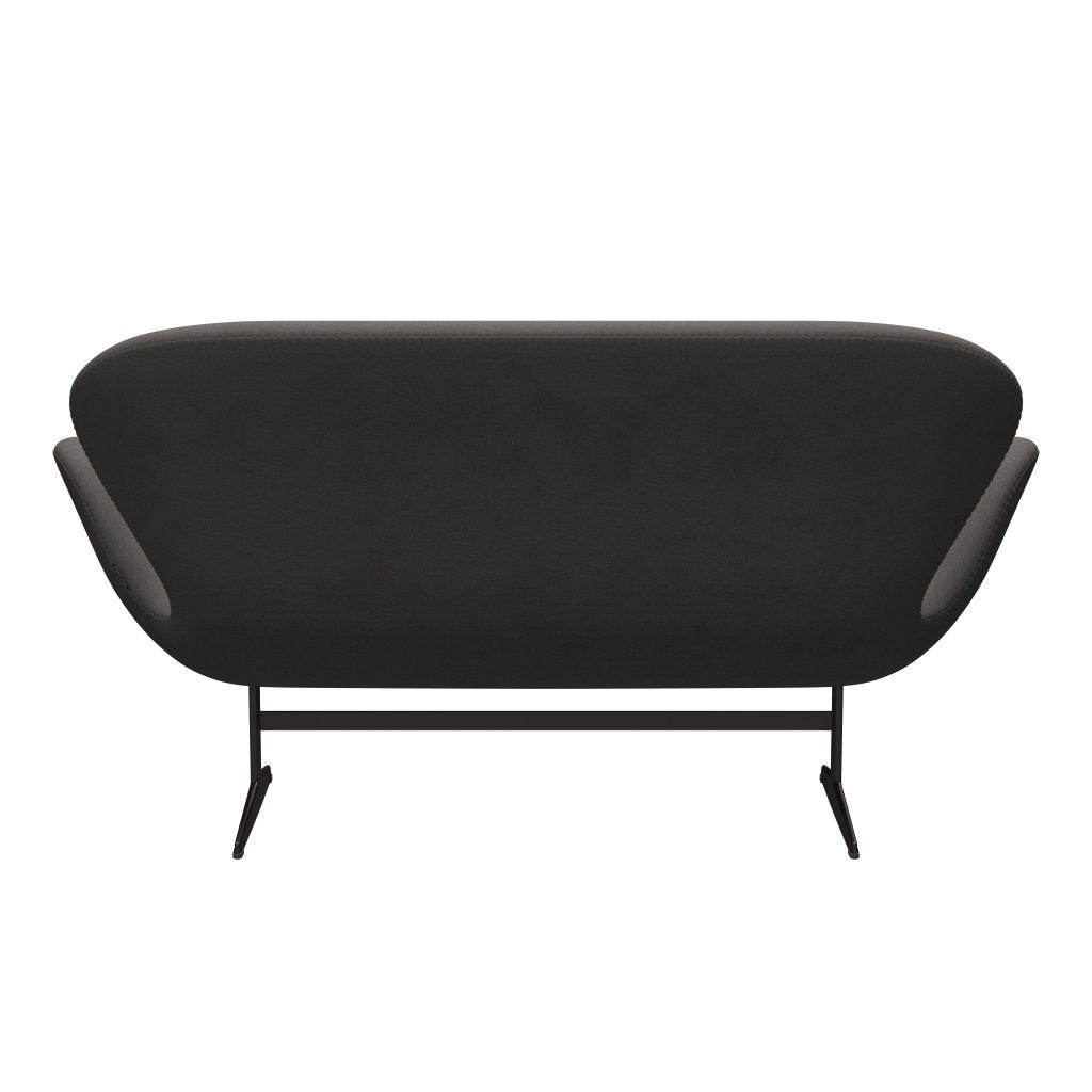 [product_category]-Fritz Hansen Swan Sofa 2 Seater, Brown Bronze/Comfort Dark Grey (60008)-Fritz Hansen-3321-C60008-BBBASE-FRI-4