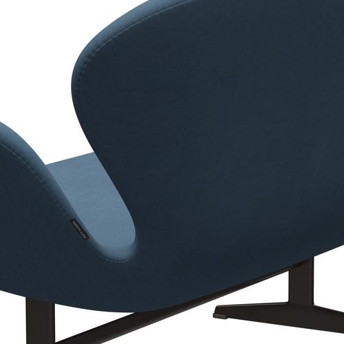 [product_category]-Fritz Hansen Swan Sofa 2 Seater, Brown Bronze/Comfort Grey (01160)-Fritz Hansen-3321-C01160-BBBASE-FRI-5