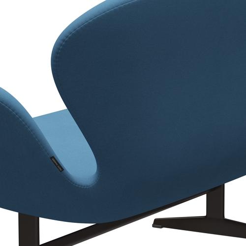 [product_category]-Fritz Hansen Swan Sofa 2 Seater, Brown Bronze/Comfort Light Blue (01124)-Fritz Hansen-3321-C01124-BBBASE-FRI-5