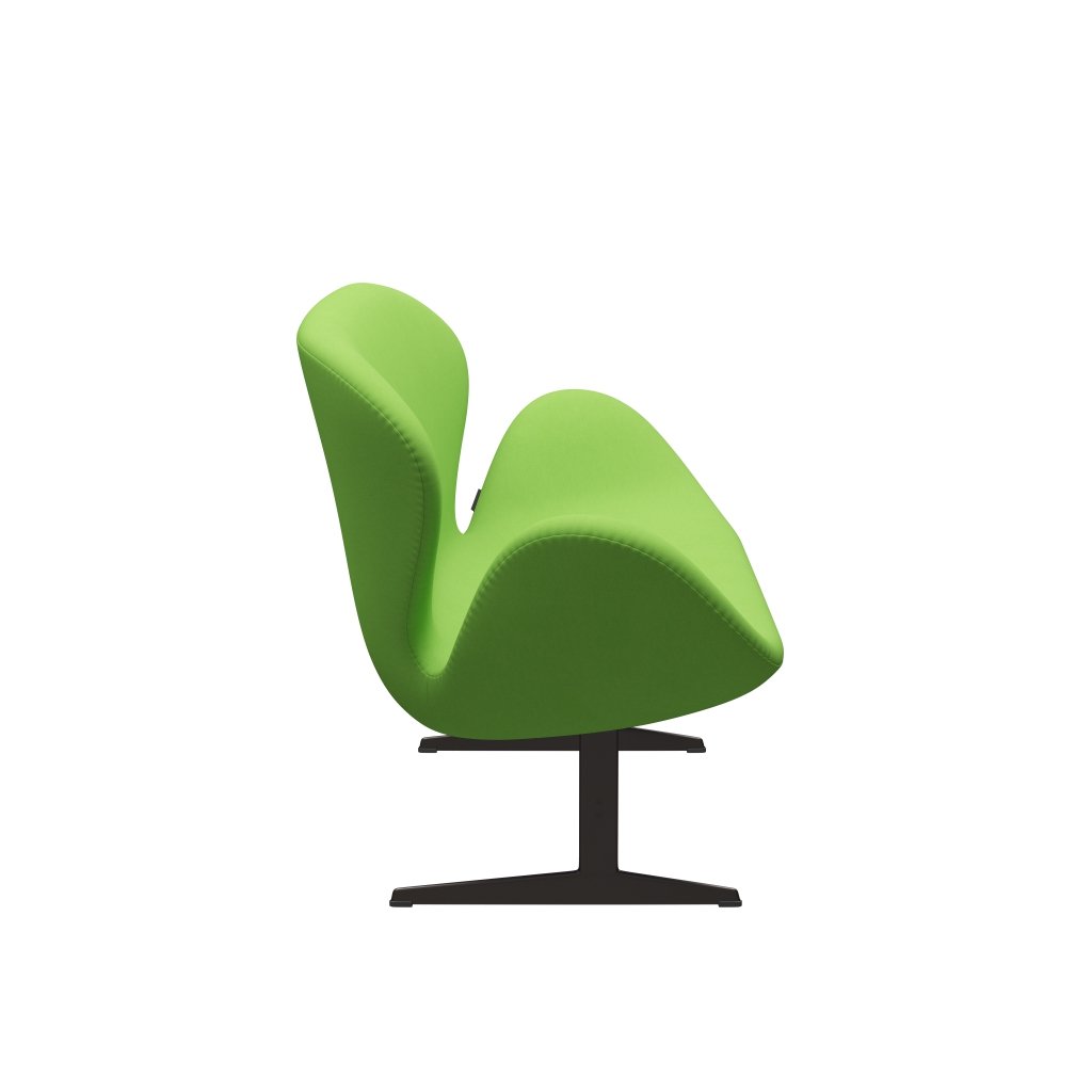 [product_category]-Fritz Hansen Swan Sofa 2 Seater, Brown Bronze/Comfort Light Green (68010)-Fritz Hansen-3321-C68010-BBBASE-FRI-3