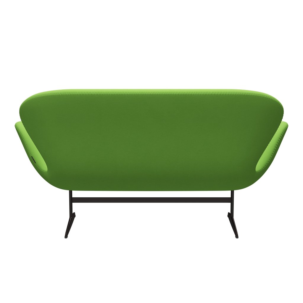 [product_category]-Fritz Hansen Swan Sofa 2 Seater, Brown Bronze/Comfort Light Green (68010)-Fritz Hansen-3321-C68010-BBBASE-FRI-4