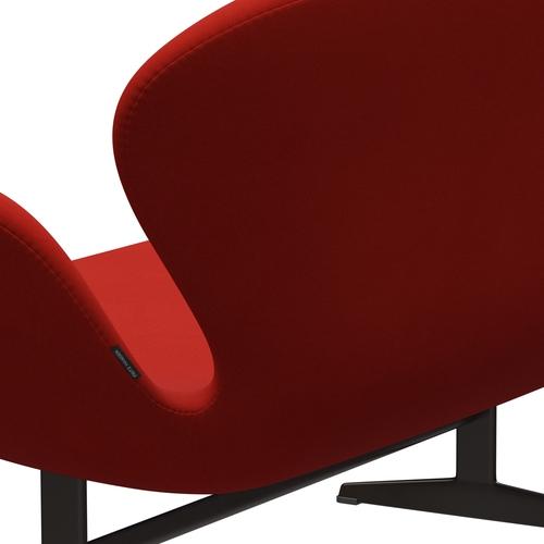 [product_category]-Fritz Hansen Swan Sofa 2 Seater, Brown Bronze/Comfort Red (00026)-Fritz Hansen-3321-C00026-BBBASE-FRI-5