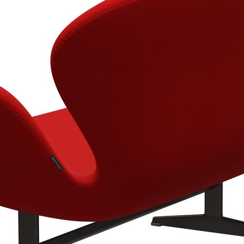 [product_category]-Fritz Hansen Swan Sofa 2 Seater, Brown Bronze/Comfort Red (64003)-Fritz Hansen-3321-C64003-BBBASE-FRI-5