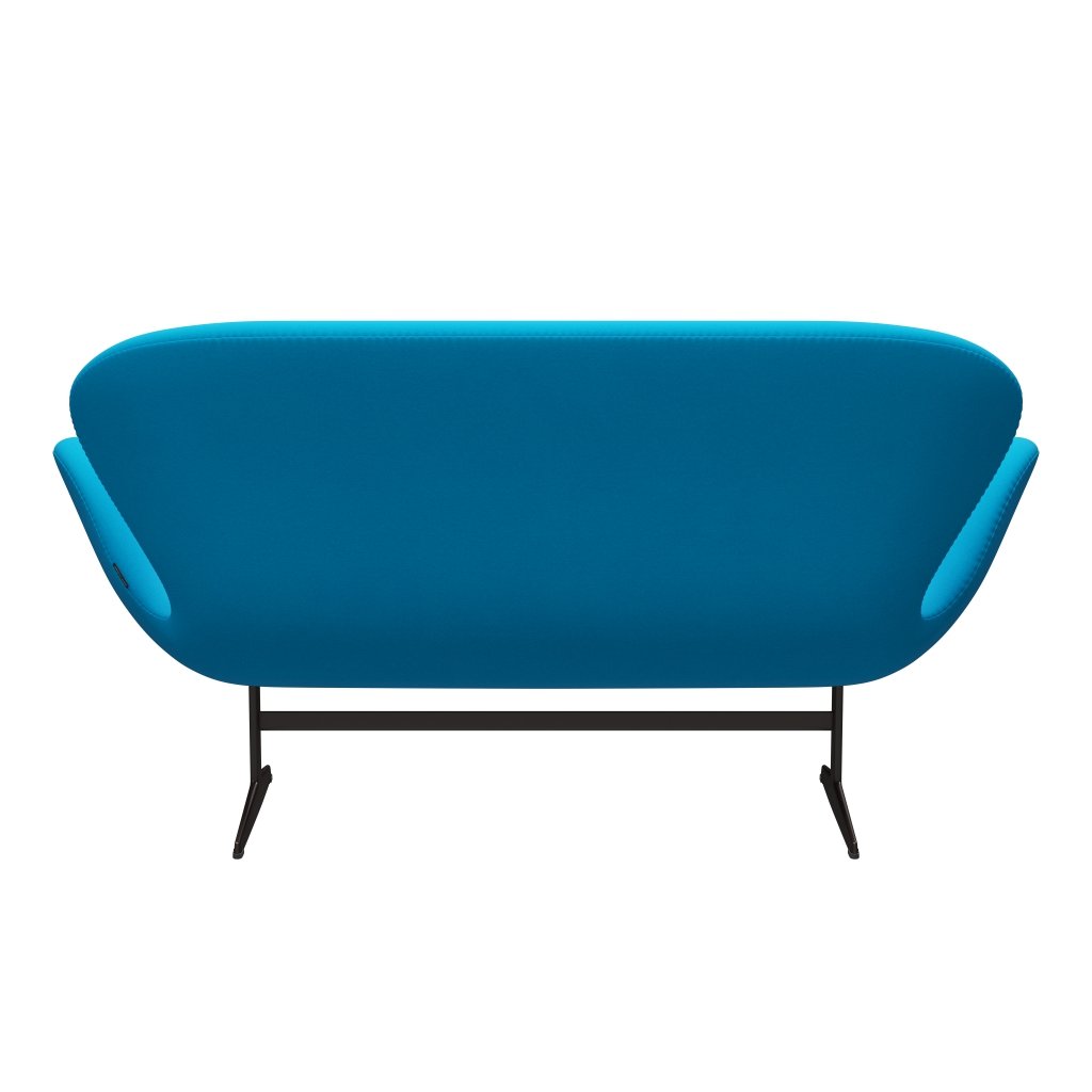 [product_category]-Fritz Hansen Swan Sofa 2 Seater, Brown Bronze/Comfort Turquoise (67001)-Fritz Hansen-3321-C67001-BBBASE-FRI-4