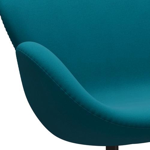 [product_category]-Fritz Hansen Swan Sofa 2 Seater, Brown Bronze/Comfort Turquoise (67002)-Fritz Hansen-3321-C67002-BBBASE-FRI-7