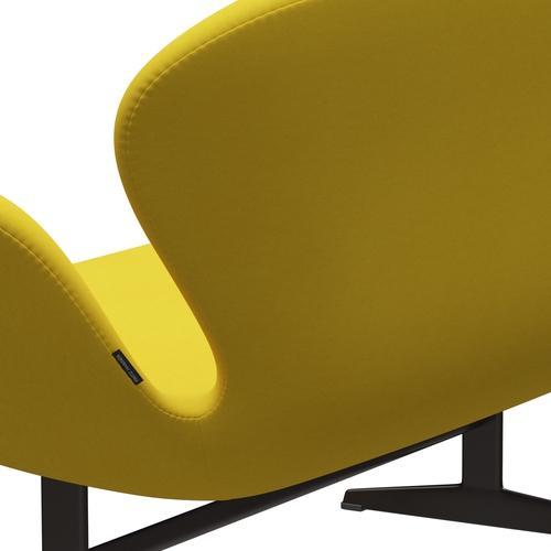 [product_category]-Fritz Hansen Swan Sofa 2 Seater, Brown Bronze/Comfort Yellow (62003)-Fritz Hansen-3321-C62003-BBBASE-FRI-5