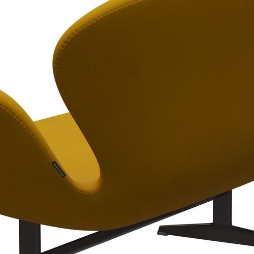 [product_category]-Fritz Hansen Swan Sofa 2 Seater, Brown Bronze/Comfort Yellow (62004)-Fritz Hansen-3321-C62004-BBBASE-FRI-5