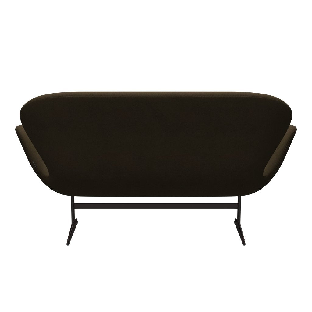 [product_category]-Fritz Hansen Swan Sofa 2 Seater, Brown Bronze/Divina Brown (984)-Fritz Hansen-3321-DIV984-BBBASE-FRI-4