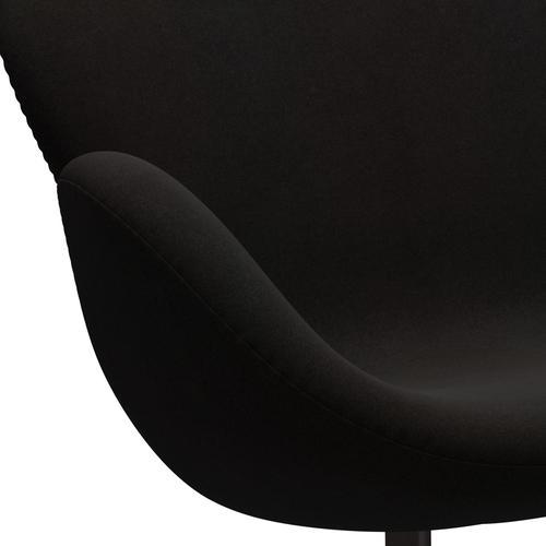 [product_category]-Fritz Hansen Swan Sofa 2 Seater, Brown Bronze/Divina Dark Brown (384)-Fritz Hansen-3321-DIV384-BBBASE-FRI-7