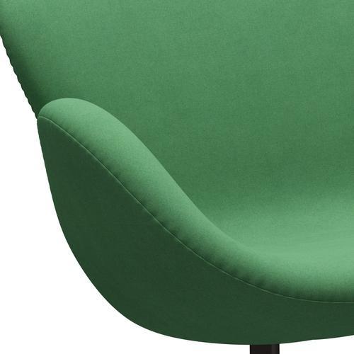 [product_category]-Fritz Hansen Swan Sofa 2 Seater, Brown Bronze/Divina Green-Fritz Hansen-3321-DIV966-BBBASE-FRI-7