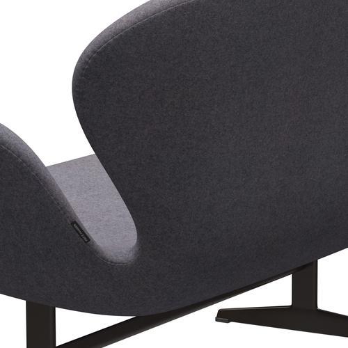[product_category]-Fritz Hansen Swan Sofa 2 Seater, Brown Bronze/Divina Md Soft Blue Grey-Fritz Hansen-3321-DMD733-BBBASE-FRI-5