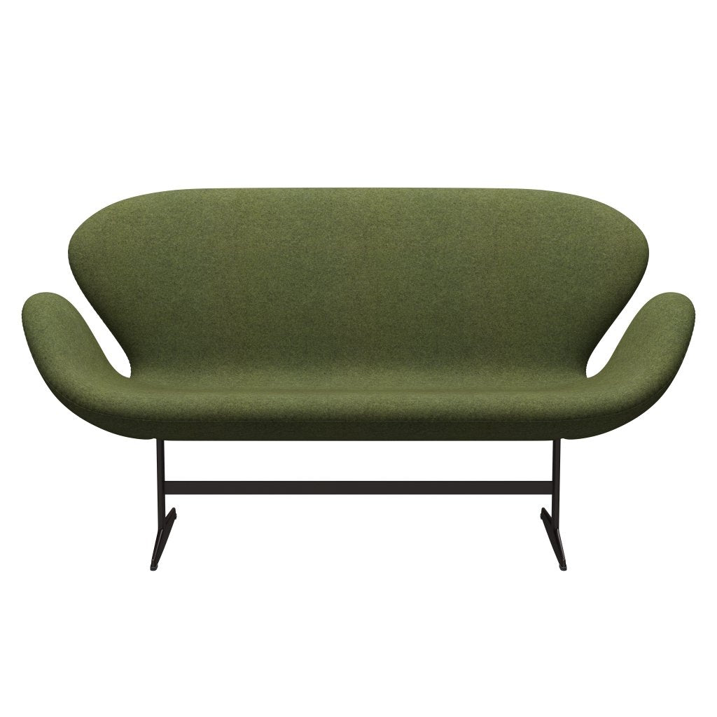 [product_category]-Fritz Hansen Swan Sofa 2 Seater, Brown Bronze/Divina Md Wintergreen-Fritz Hansen-3321-DMD943-BBBASE-FRI-1