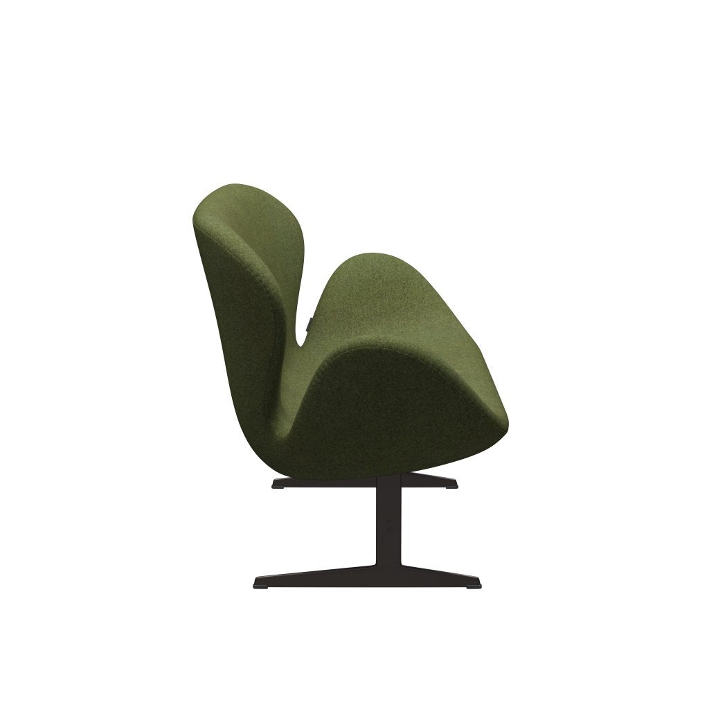 [product_category]-Fritz Hansen Swan Sofa 2 Seater, Brown Bronze/Divina Md Wintergreen-Fritz Hansen-3321-DMD943-BBBASE-FRI-3