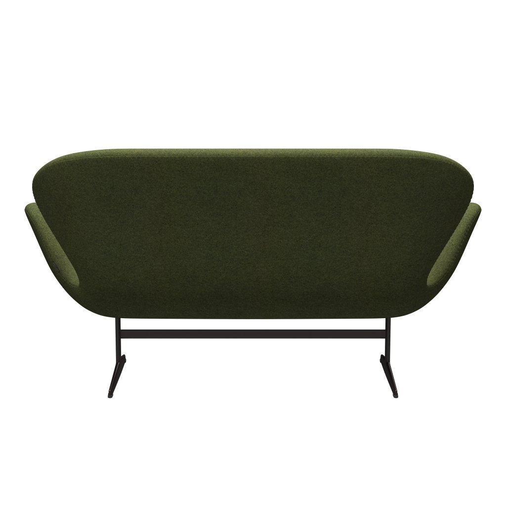 [product_category]-Fritz Hansen Swan Sofa 2 Seater, Brown Bronze/Divina Md Wintergreen-Fritz Hansen-3321-DMD943-BBBASE-FRI-4