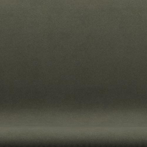 [product_category]-Fritz Hansen Swan Sofa 2 Seater, Brown Bronze/Divina Military Green-Fritz Hansen-3321-DIV944-BBBASE-FRI-6