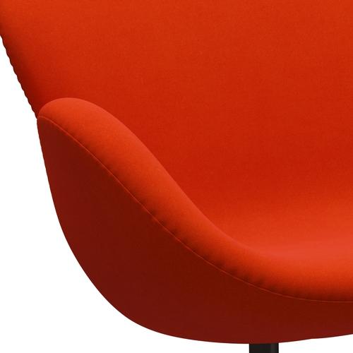 [product_category]-Fritz Hansen Swan Sofa 2 Seater, Brown Bronze/Divina Orange/Red-Fritz Hansen-3321-DIV542-BBBASE-FRI-7