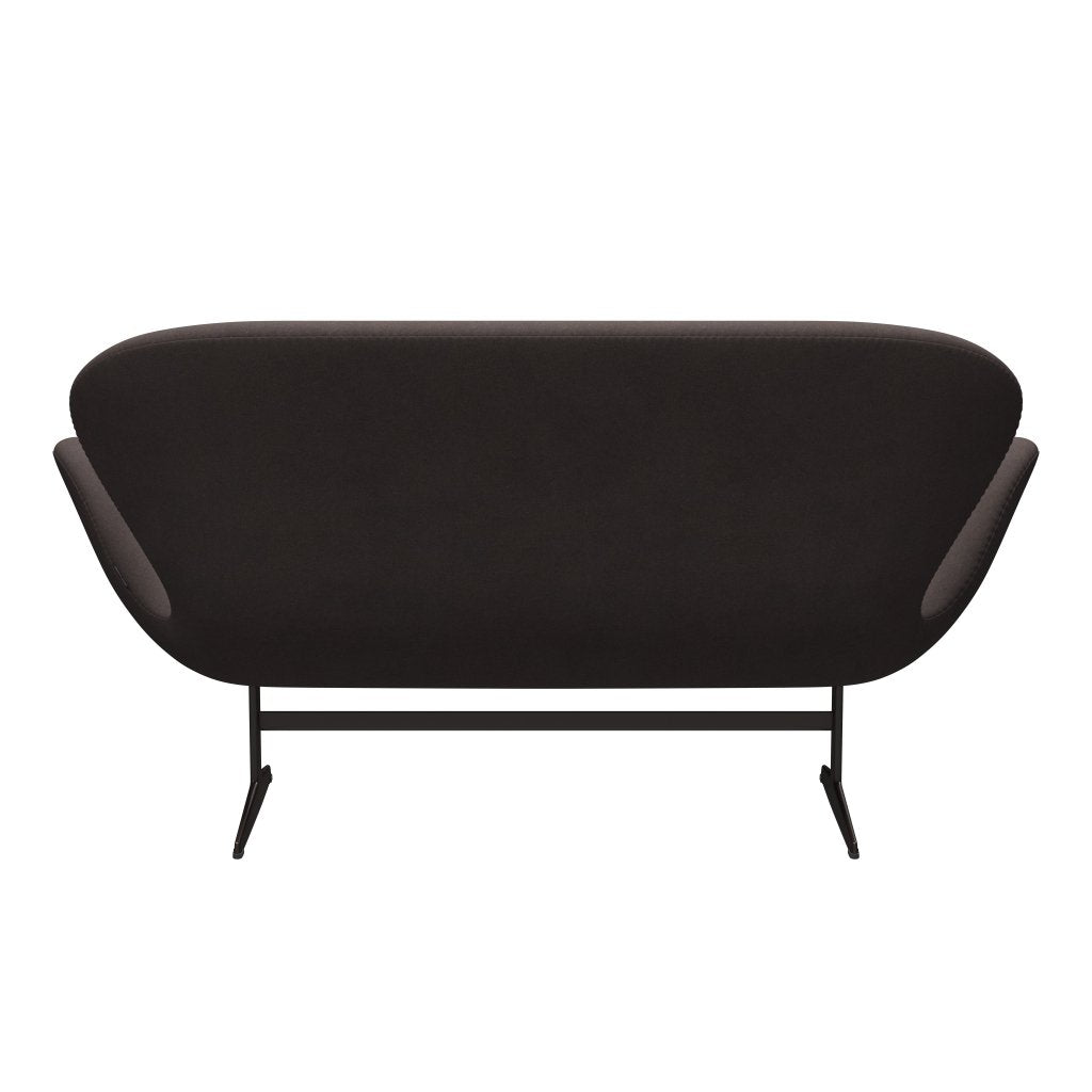 [product_category]-Fritz Hansen Swan Sofa 2 Seater, Brown Bronze/Divina Pastel Brown-Fritz Hansen-3321-DIV691-BBBASE-FRI-4