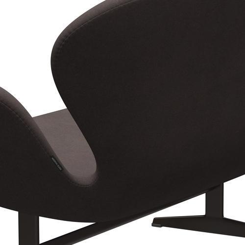 [product_category]-Fritz Hansen Swan Sofa 2 Seater, Brown Bronze/Divina Pastel Brown-Fritz Hansen-3321-DIV691-BBBASE-FRI-5
