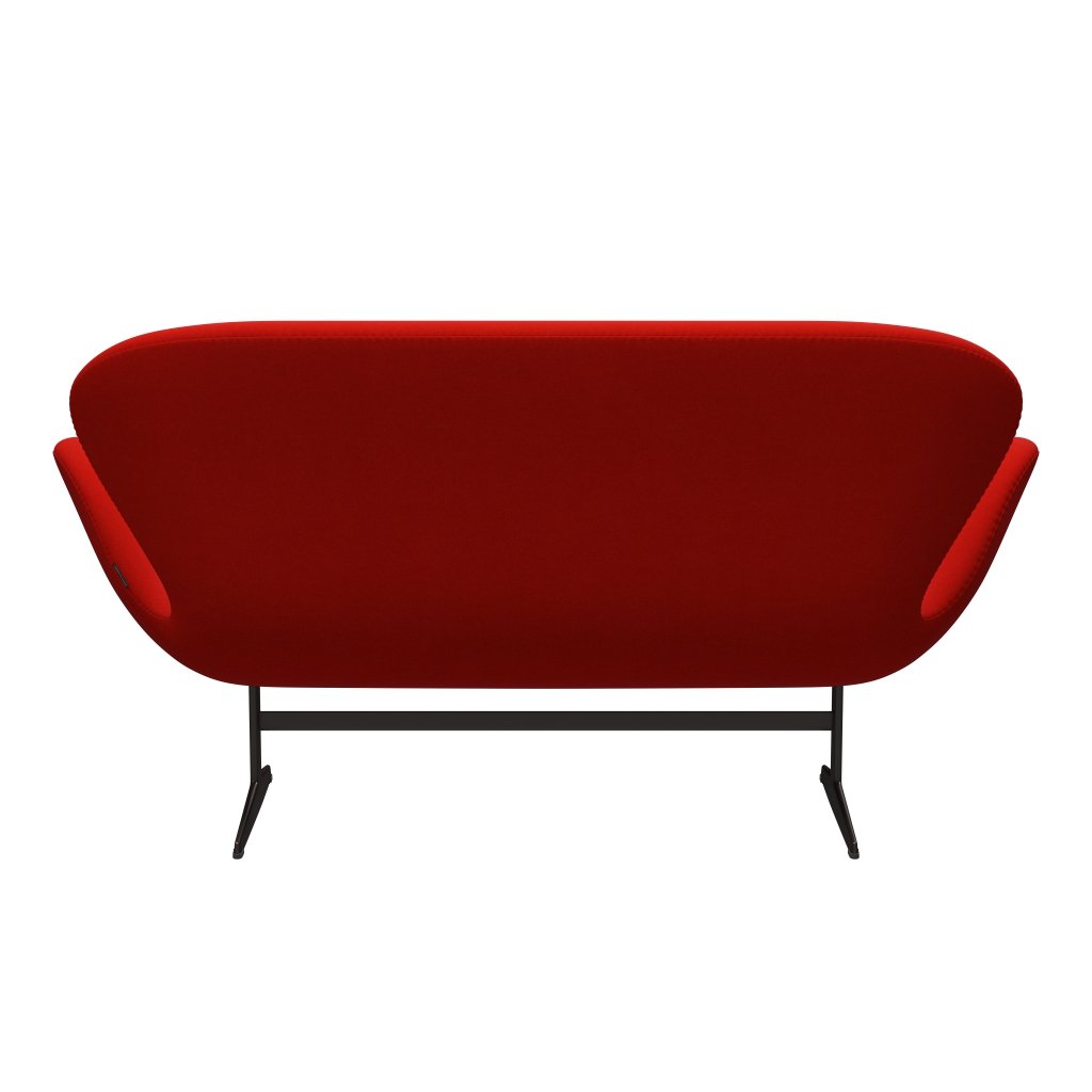 [product_category]-Fritz Hansen Swan Sofa 2 Seater, Brown Bronze/Divina Red (562)-Fritz Hansen-3321-DIV562-BBBASE-FRI-4