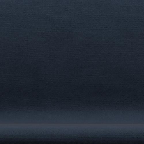 [product_category]-Fritz Hansen Swan Sofa 2 Seater, Brown Bronze/Fame Blue Anthracite-Fritz Hansen-3321-F60017-BBBASE-FRI-6