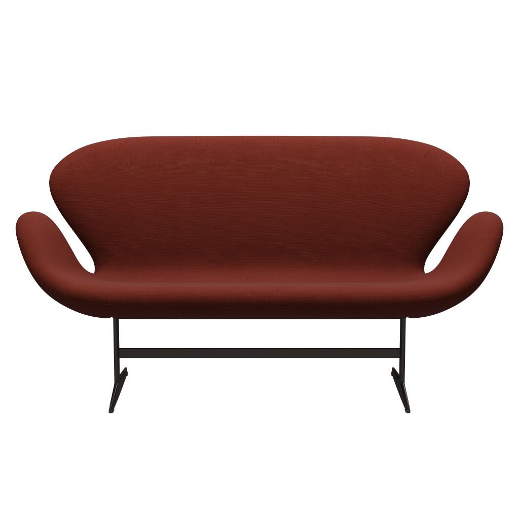 [product_category]-Fritz Hansen Swan Sofa 2 Seater, Brown Bronze/Fame Light Brown (63076)-Fritz Hansen-3321-F63076-BBBASE-FRI-1