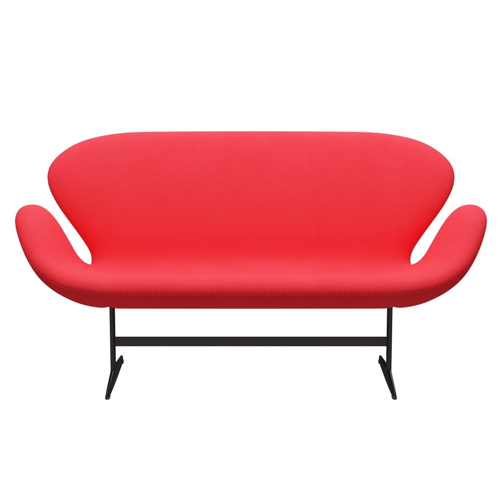 [product_category]-Fritz Hansen Swan Sofa 2 Seater, Brown Bronze/Fame Pink-Fritz Hansen-3321-F64166-BBBASE-FRI-1
