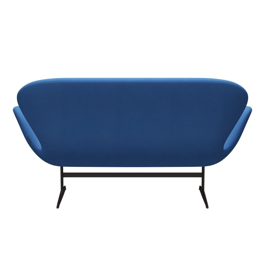 [product_category]-Fritz Hansen Swan Sofa 2 Seater, Brown Bronze/Fame Turquoise (66118)-Fritz Hansen-3321-F66118-BBBASE-FRI-4