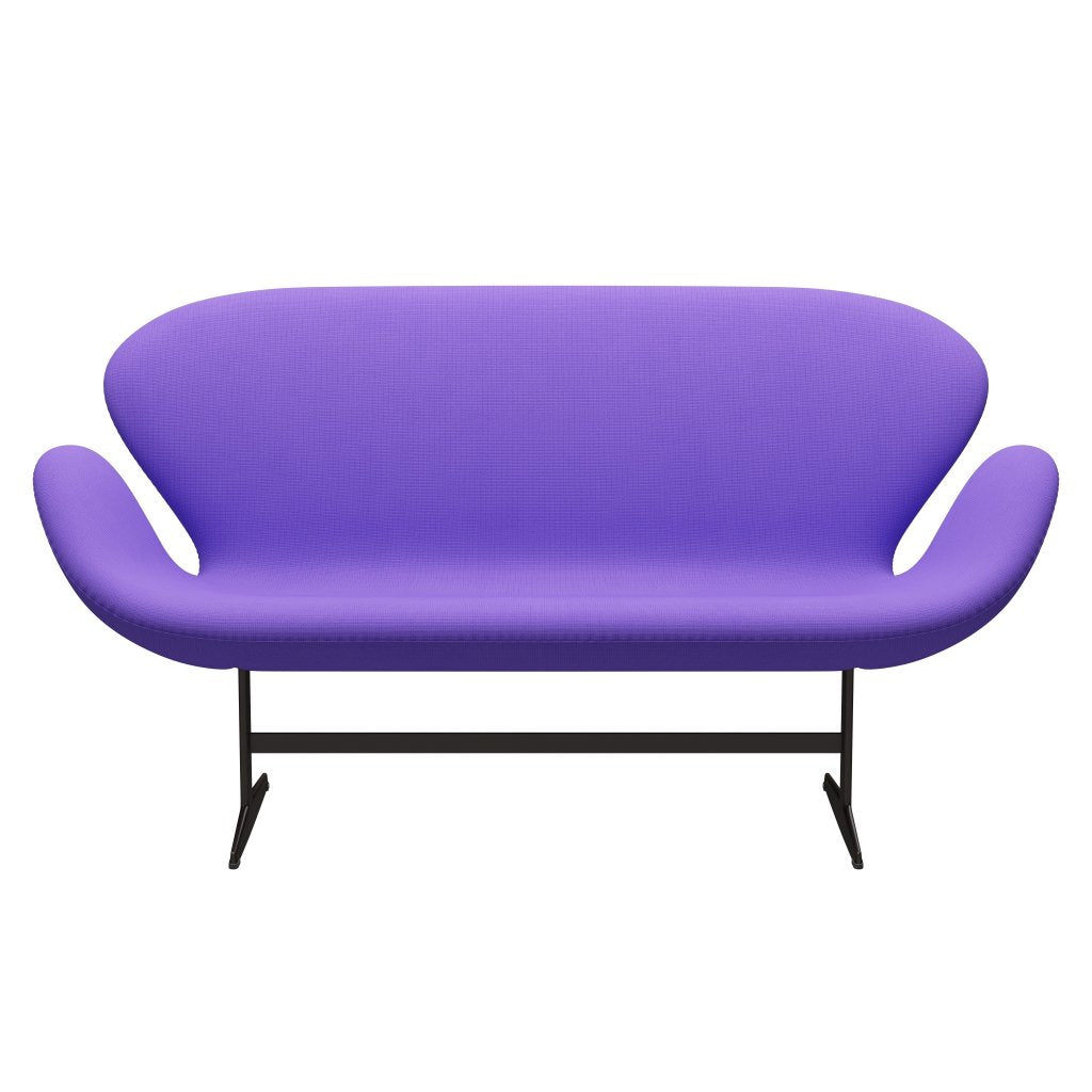 [product_category]-Fritz Hansen Swan Sofa 2 Seater, Brown Bronze/Fame Violet Light-Fritz Hansen-3321-F65083-BBBASE-FRI-1
