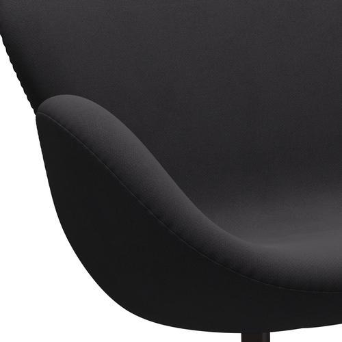 [product_category]-Fritz Hansen Swan Sofa 2 Seater, Brown Bronze/Fiord Black-Fritz Hansen-3321-FIO981-BBBASE-FRI-7