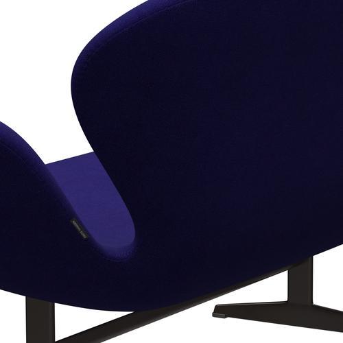 [product_category]-Fritz Hansen Swan Sofa 2 Seater, Brown Bronze/Hallingdal Violet Dark-Fritz Hansen-3321-HAL763-BBBASE-FRI-5