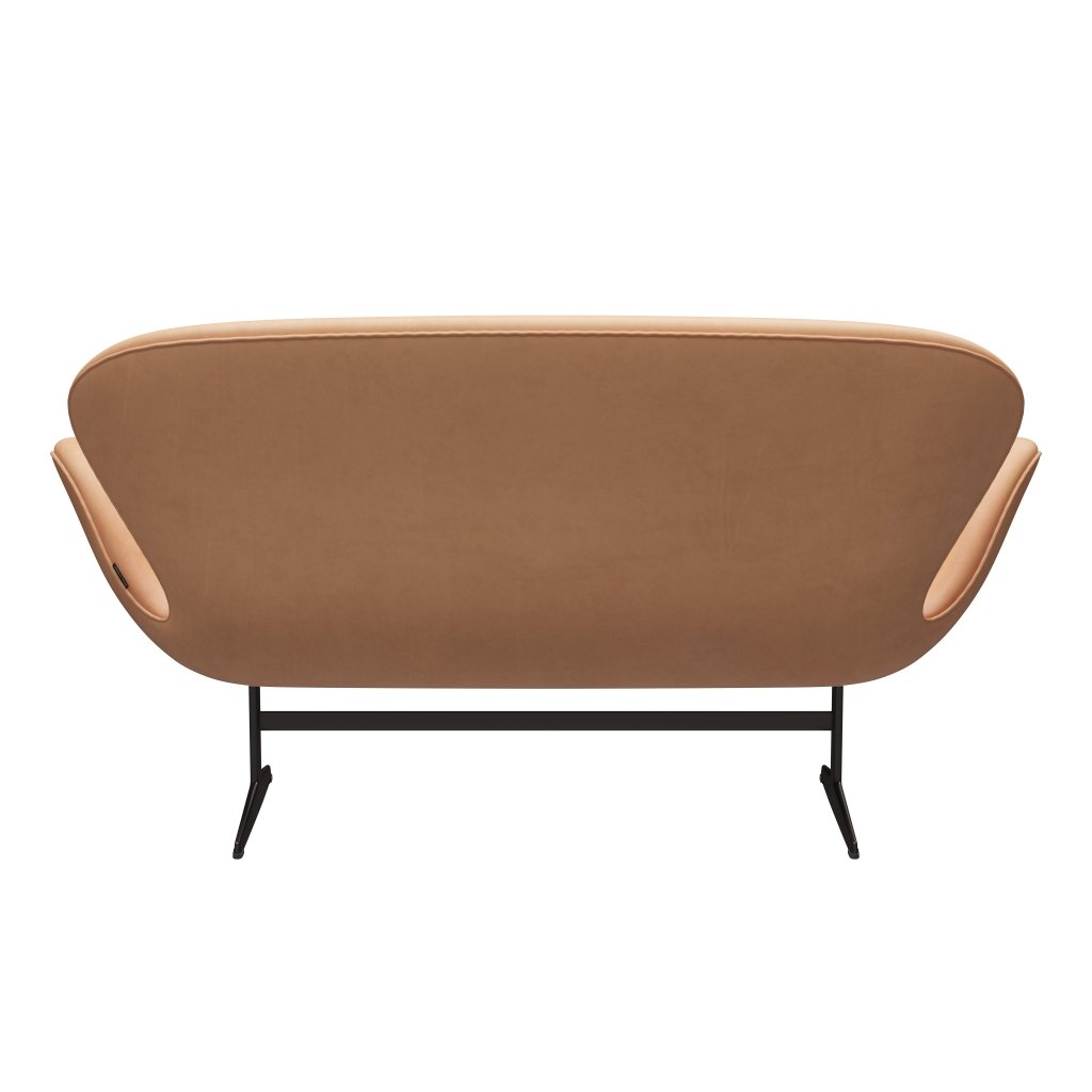 [product_category]-Fritz Hansen Swan Sofa 2 Seater, Brown Bronze/Natural Nature-Fritz Hansen-3321-NATUR-BBBASE-FRI-4