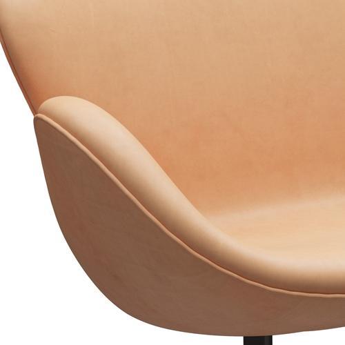 [product_category]-Fritz Hansen Swan Sofa 2 Seater, Brown Bronze/Natural Nature-Fritz Hansen-3321-NATUR-BBBASE-FRI-7
